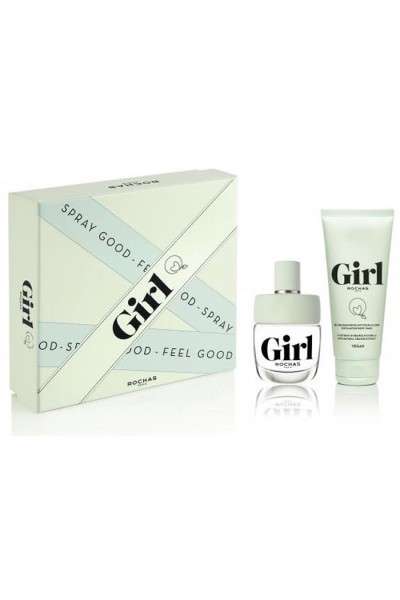 Rochas Girl Eau De Toilette Spray 60ml Set 2 Pieces