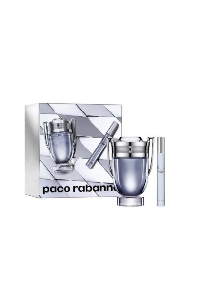 Paco Rabanne Invictus Eau De Toilette Spray 100ml Set 2 Pieces