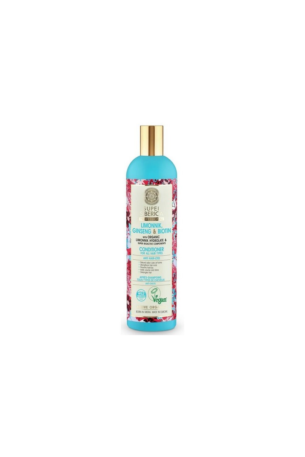 Natura Siberica Hair Conditioner Anti Hair Loss 400ml