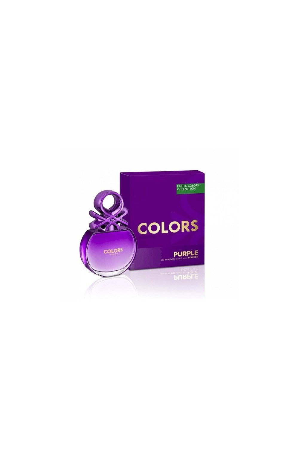Benetton Colors Purple Eau De Toilette 80ml Spray