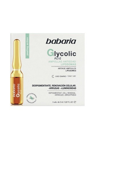 Babaria Glycolic Acid Cell Renewal Ampoules 5 X 2ml