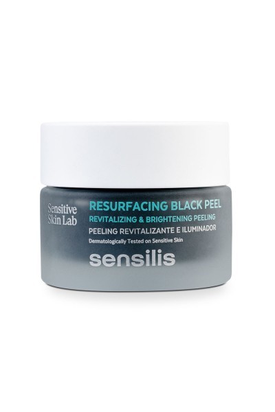 Sensilis Resurfacing Revitalizing And Illuminating Black Peeling 50ml