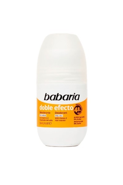 Babaria Desodorante Roll-On Doble Efecto 50ml