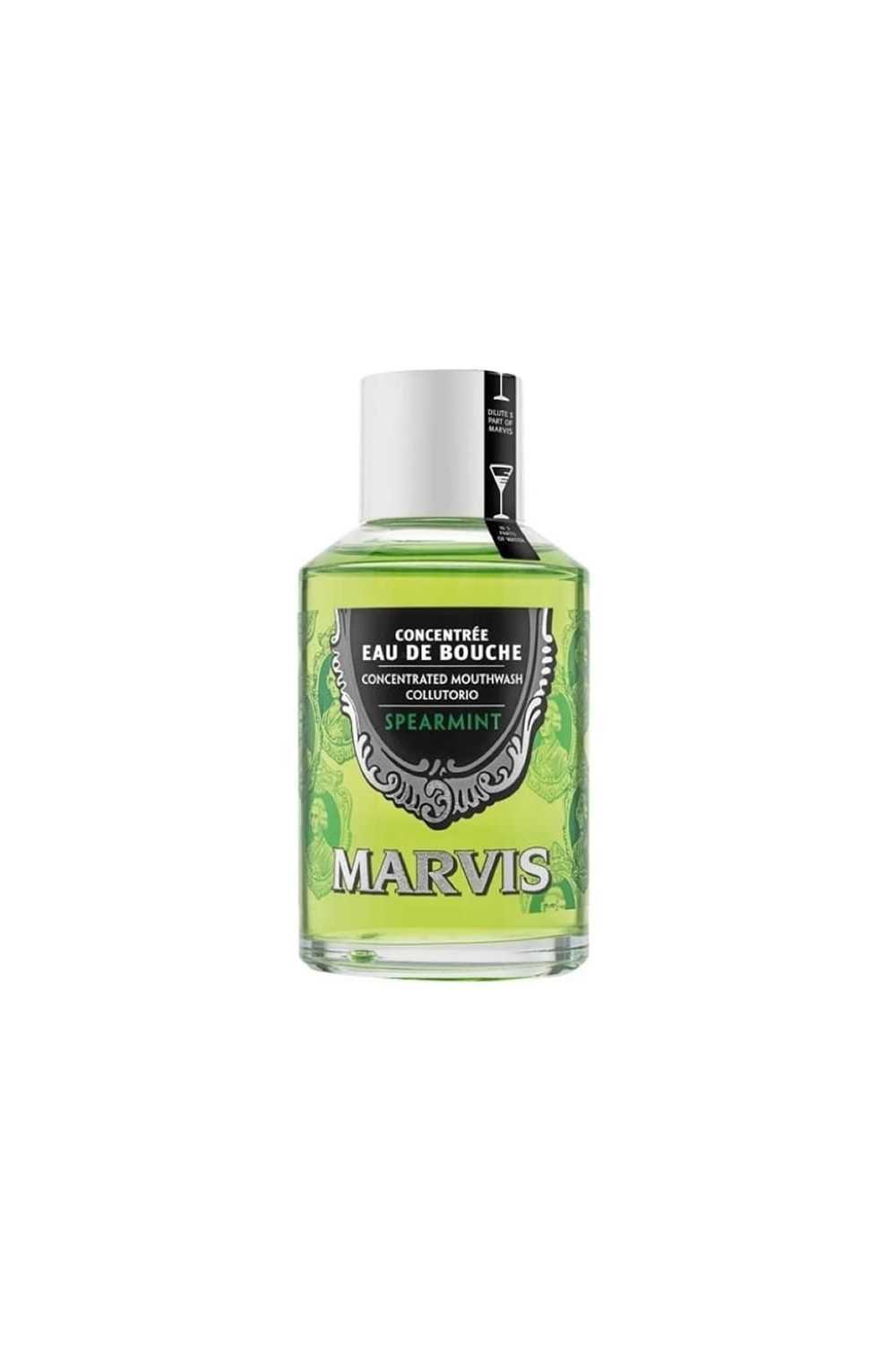 Marvis Spearmint Concentrated Mouthwash Collutorio 120ml