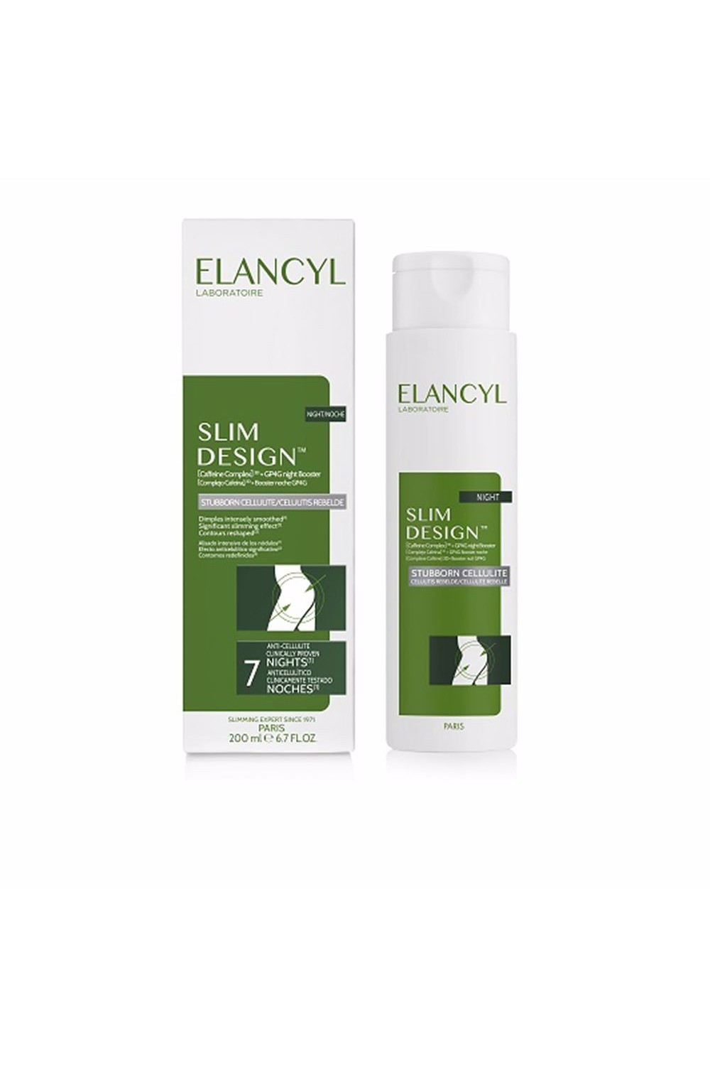 Elancyl Slim Design Anti-cellulite Cream Night 200ml