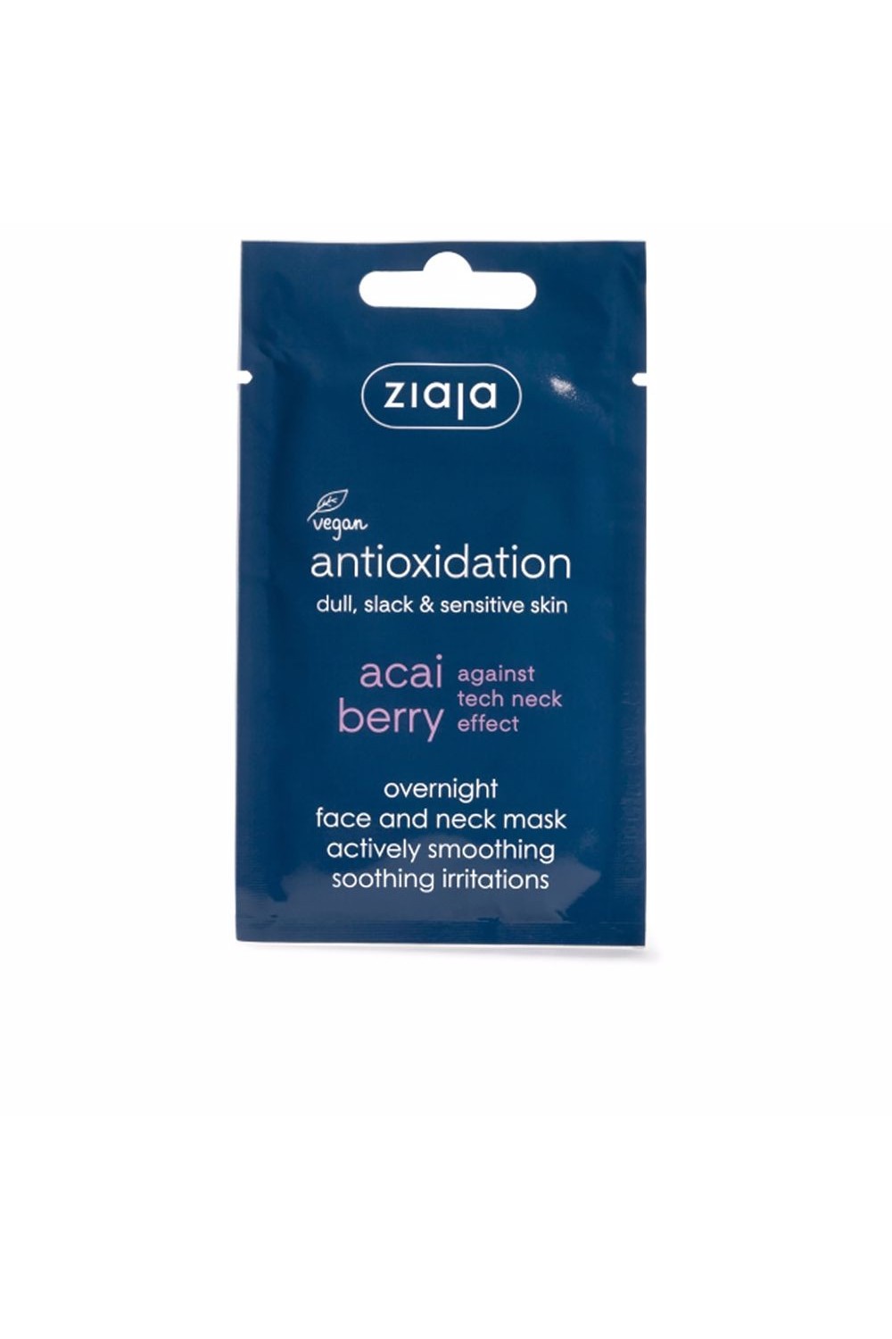 Ziaja Acai Mascarilla Nocturna Para Rostro y Cuello 7ml