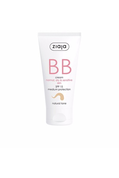 Ziaja Bb Cream Pieles Normales, Secas y Sensibles Spf15 Natural 50ml