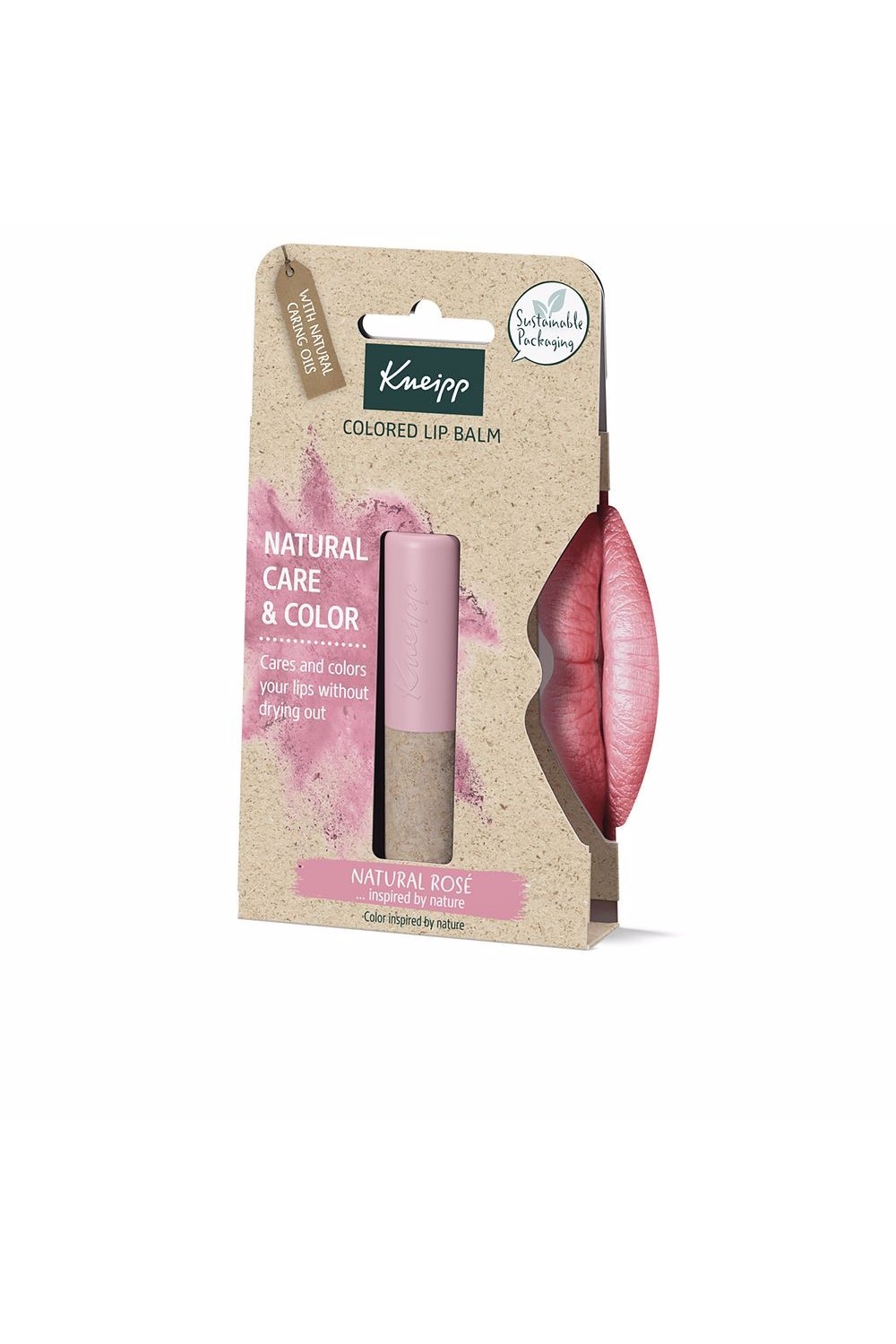 Kneipp Colored Lip Balm Natural Rosé 3,5g