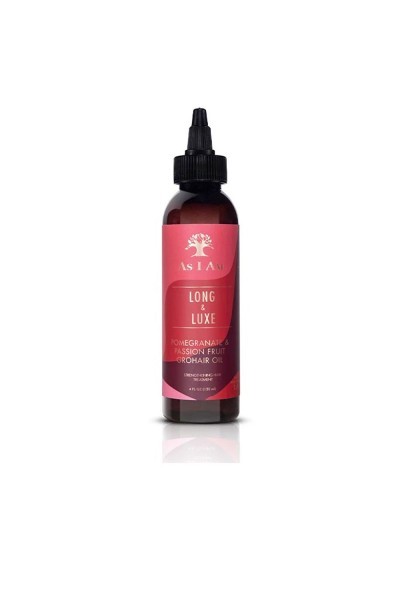 As I Am Long and Luxe Pomegranate y Passion Fruit Grohair Oil 120ml