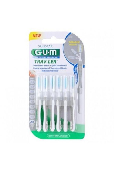 Gum® 1618 Conical Brush 2mm 6pcs