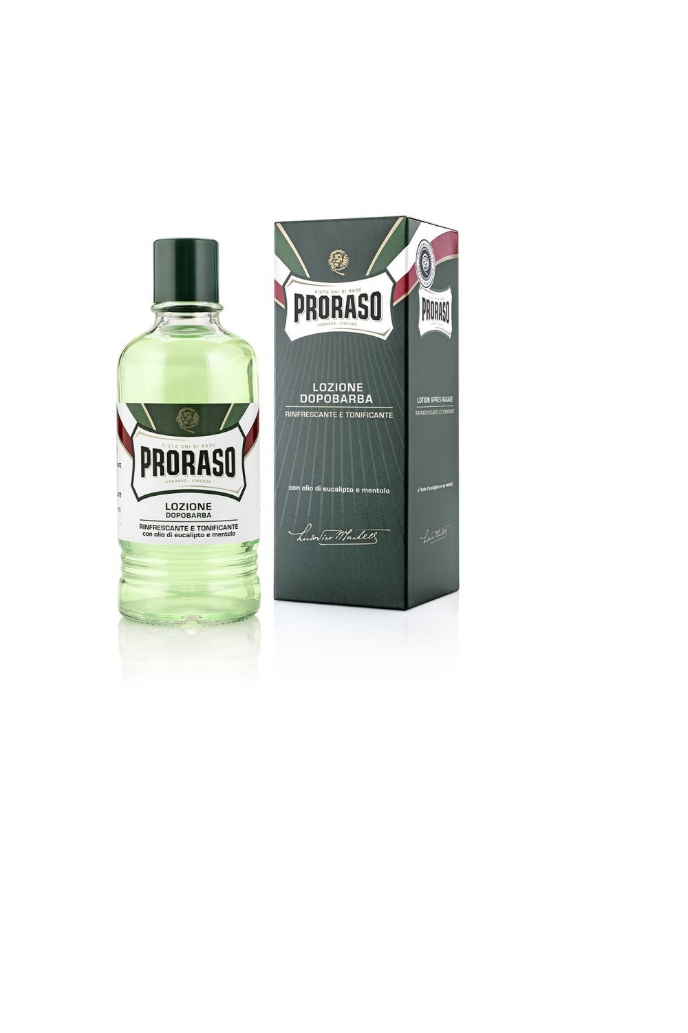 Proraso Profesional After Shave Loción Con Alcohol Eucalipto-Mentol 400ml