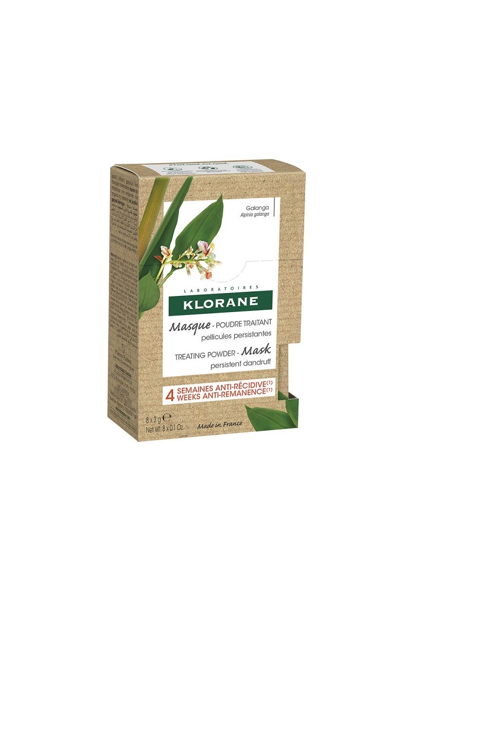 Klorane Galanga Shampoo Mask 8x3g