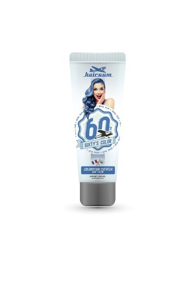 Hairgum Sixty's Color Hair Color Royal Blue