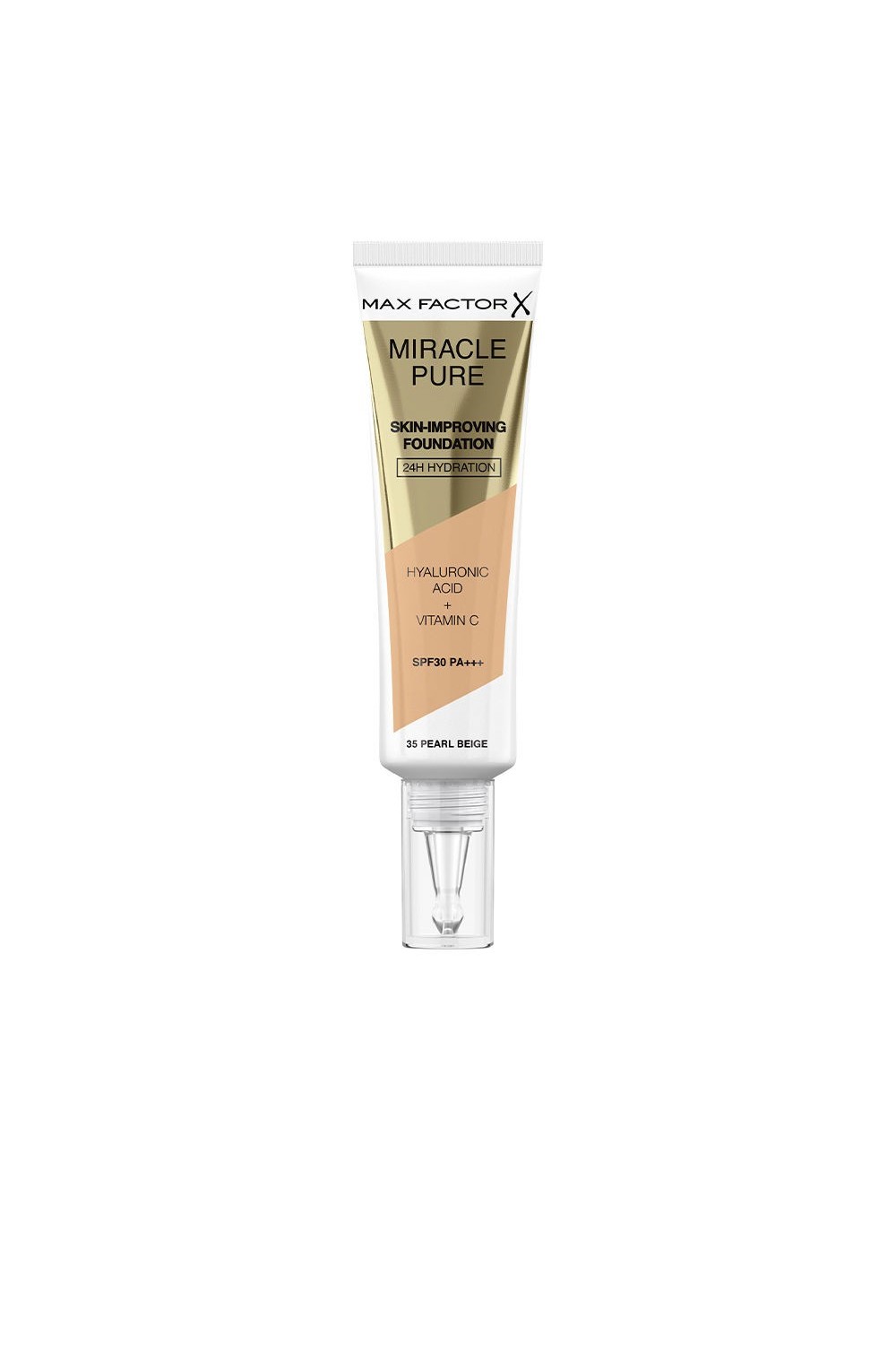Max Factor Miracle Pure Foundation Spf30 35-Pearl Beige
