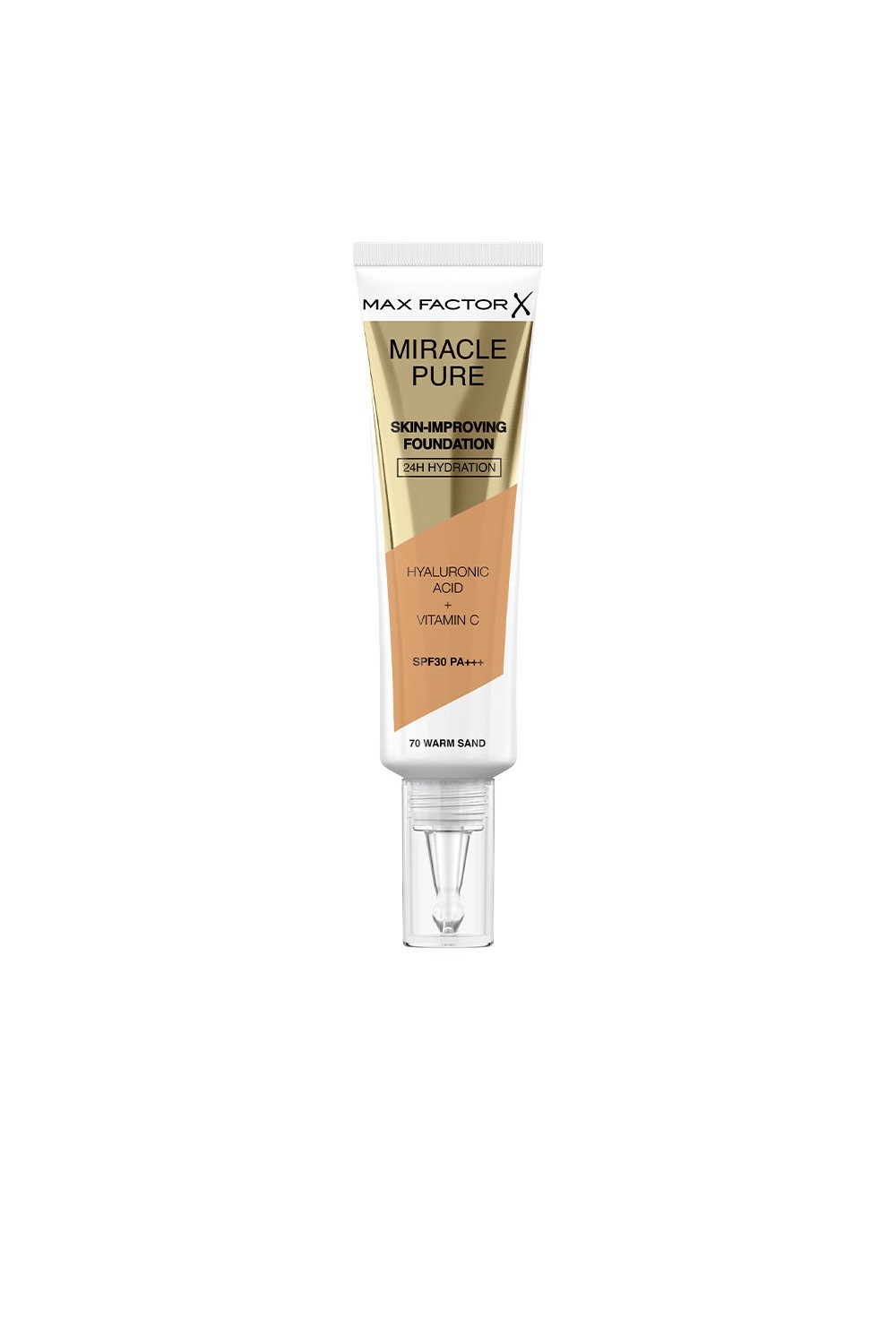 Max Factor Miracle Pure Foundation Spf30 70-Warm Sand