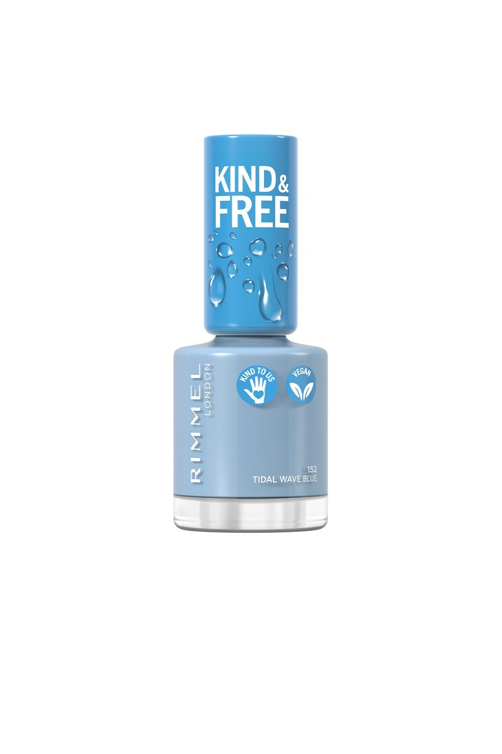 Rimmel London Kind y Free Nail Polish 152-Tidal Wave Blue