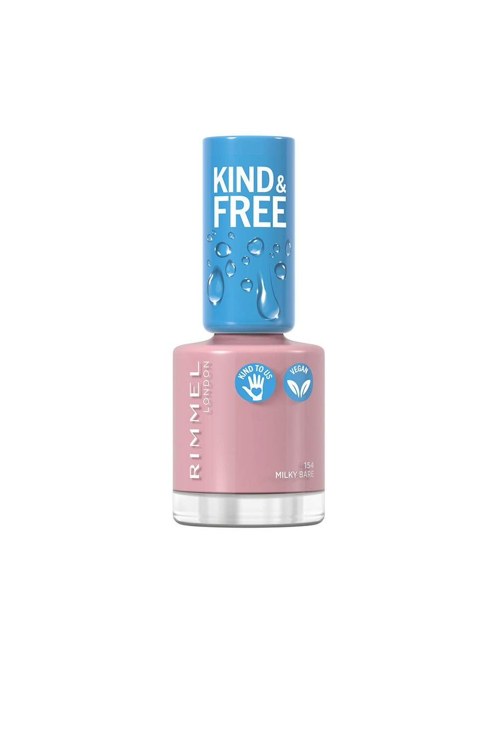 Rimmel London Kind y Free Nail Polish 154-Milky Bare