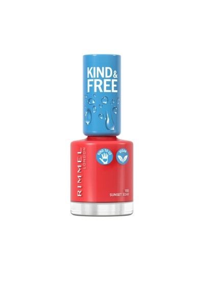 Rimmel London Kind y Free Nail Polish 155-Sunset Soar