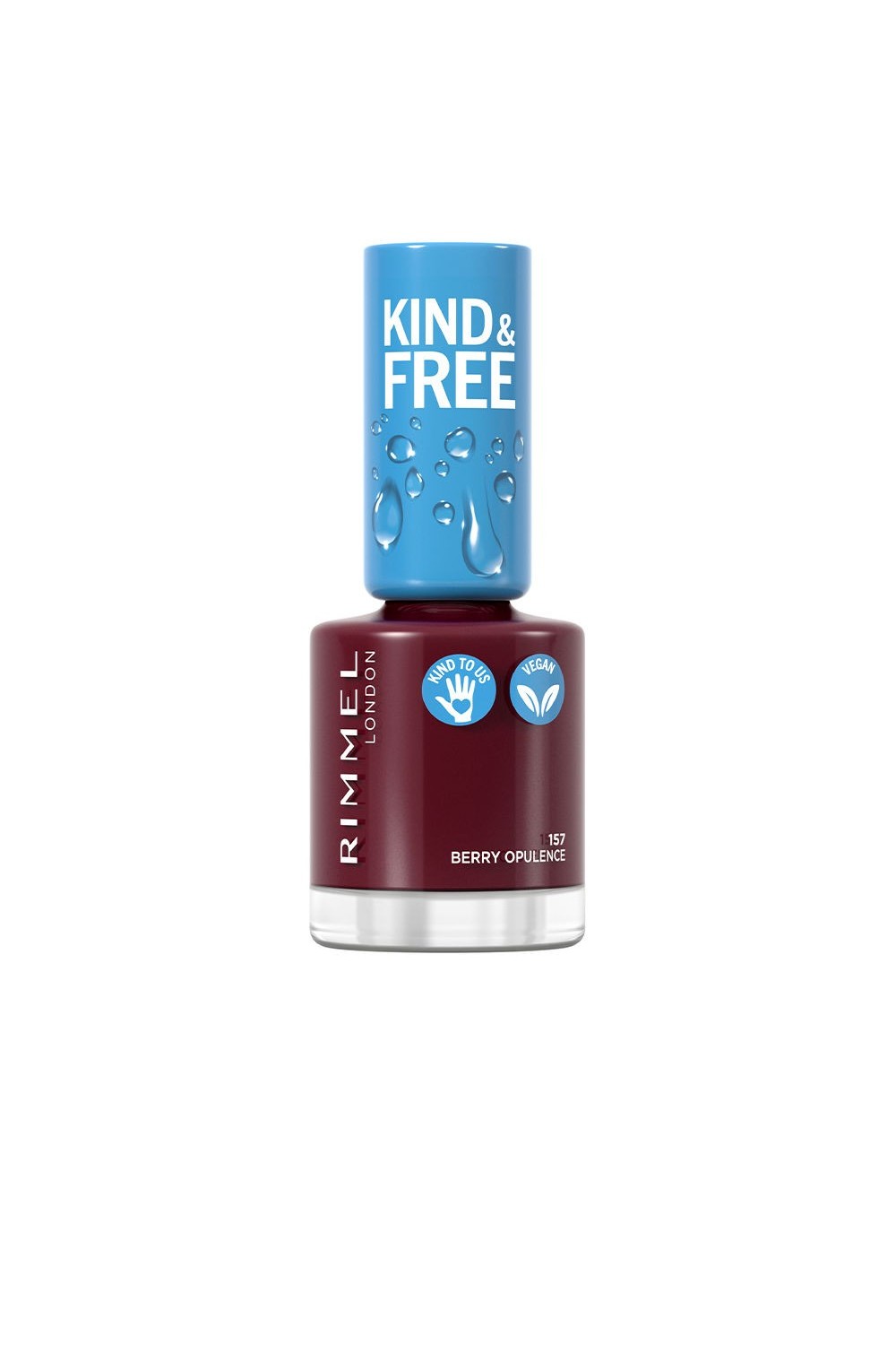 Rimmel London Kind y Free Nail Polish 157-Berry Opulence