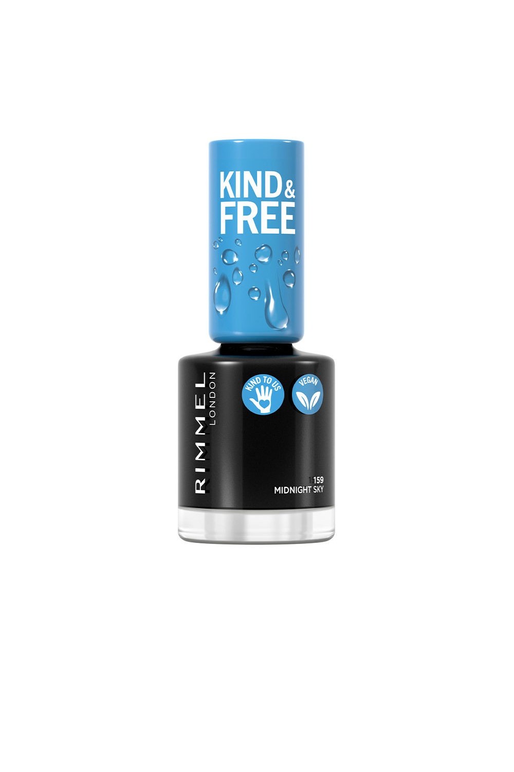 Rimmel London Kind y Free Nail Polish 159-Midnight Sky