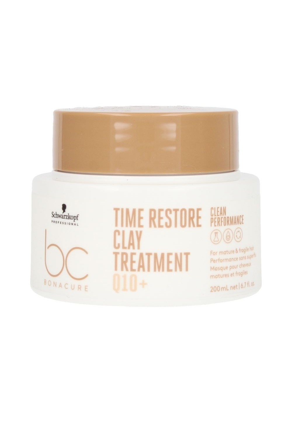 Schwarzkopf Bc Bonacure Time Restore Q10 Clay Treatment 200ml