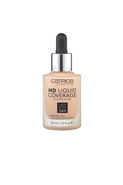 Catrice Hd Liquid Coverage Foundation Lasts Up to 24h 020-Rose Beige 30ml