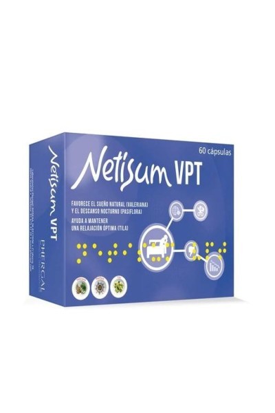Phergal Netsium Netisum Vpt 60 Capsules