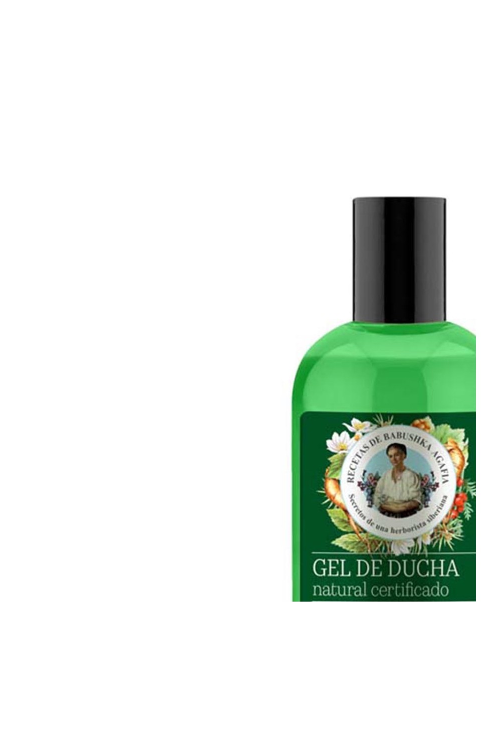 Green Agafia Ginseng Siberiano Gel De Baño Tonificante Natural 260ml