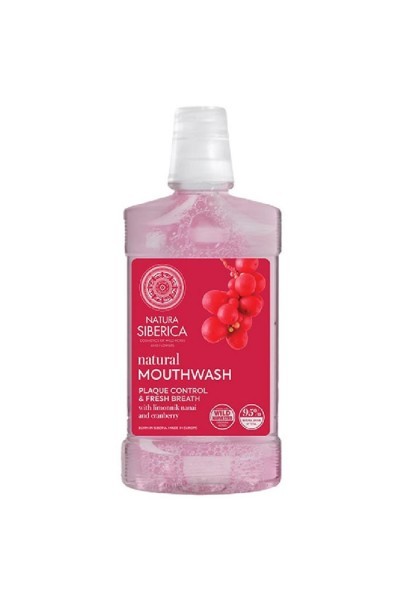 Natura Siberica Natural Mouthwash Schizandra And Cranberry 520ml