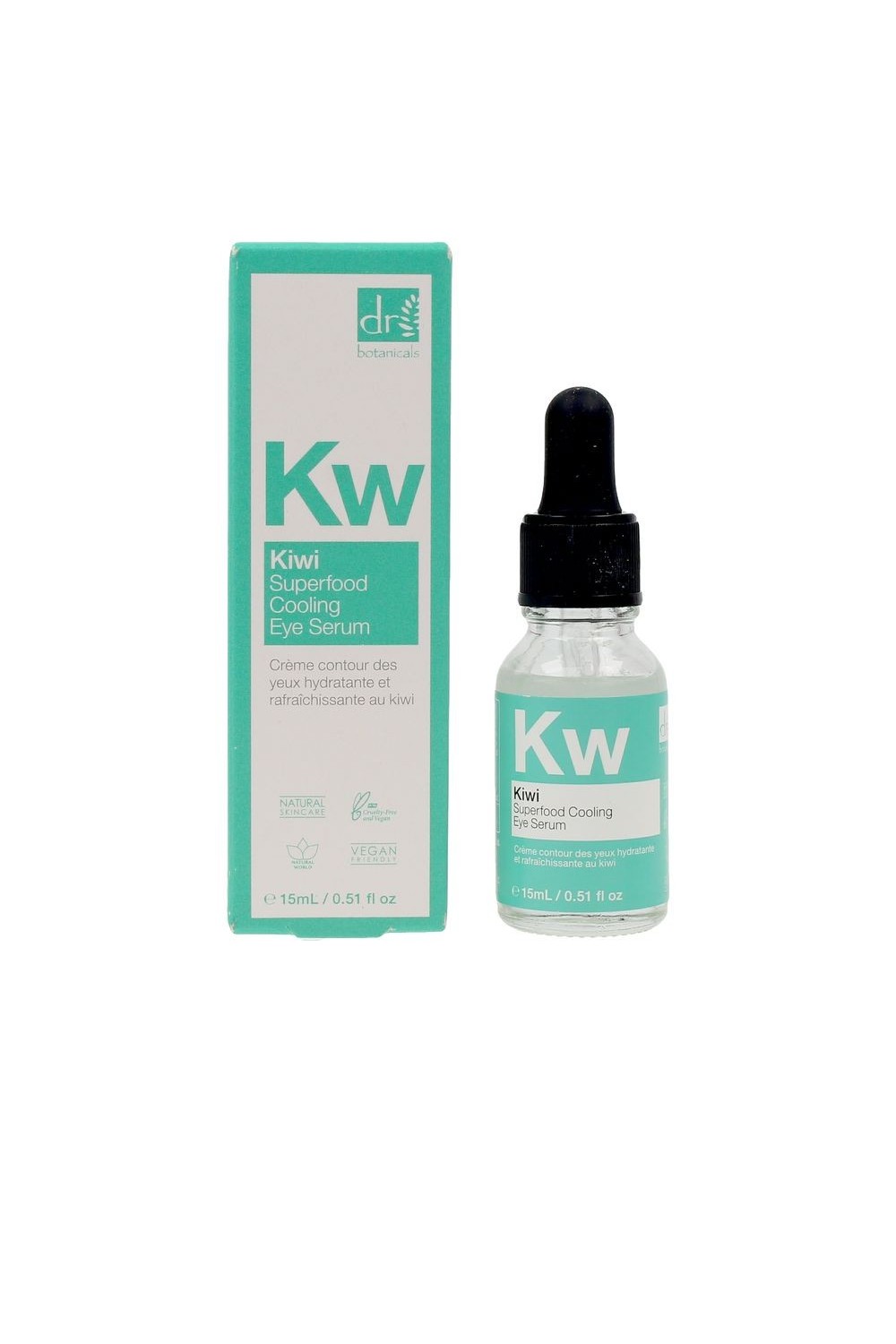 Dr Botanicals Kiwi Cooling y Hydrating Contour Eye Cream 15ml