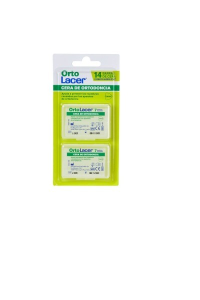 Ortholacer Protective Orthodontic Wax With 14 Bars