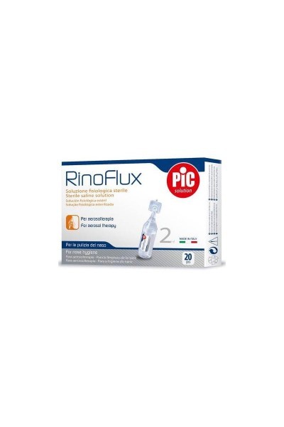 Pic Solucion Rinoflux Solución Fisiológica Monodosis 20x 2ml