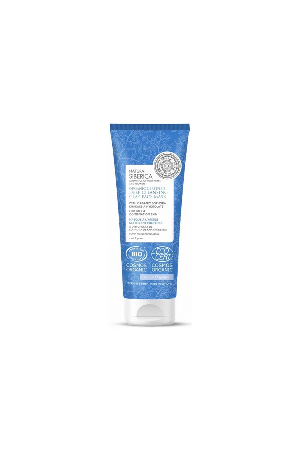 Natura Siberica Deep Cleansing Clay Face Mask 75ml