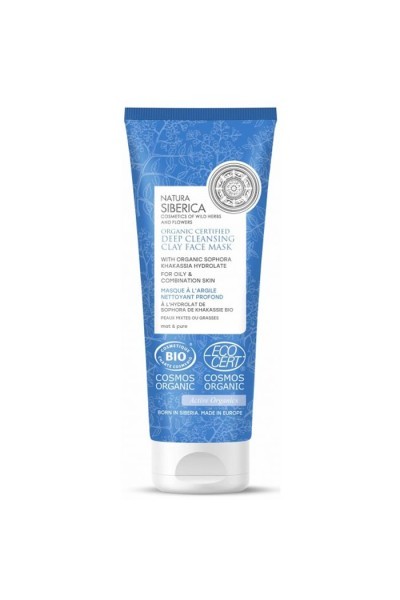 Natura Siberica Deep Cleansing Clay Face Mask 75ml