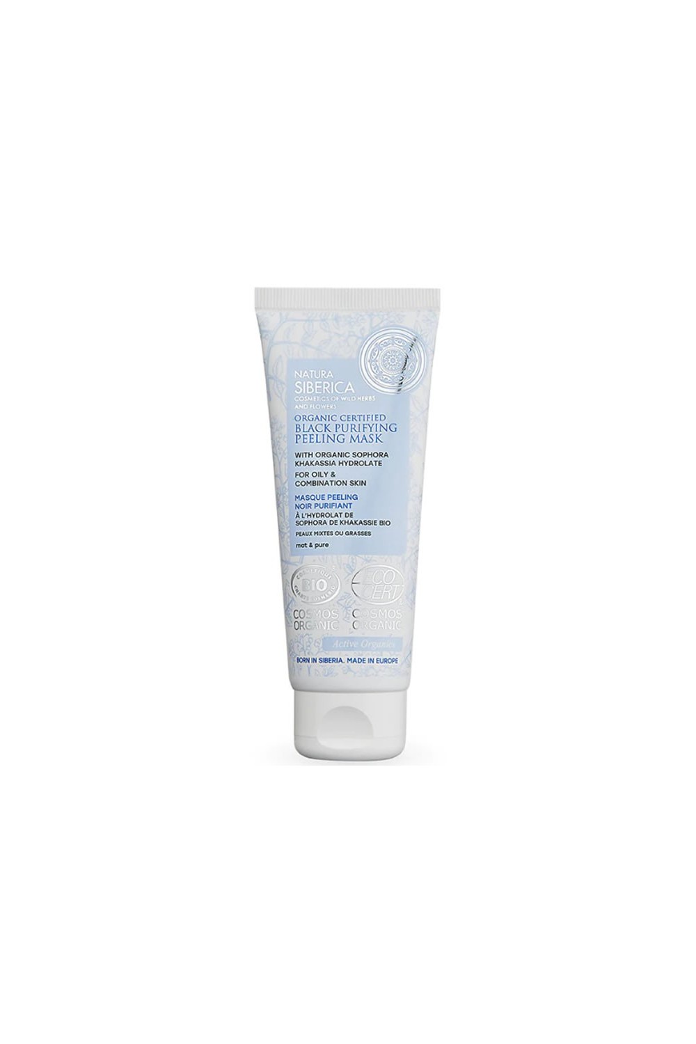 Natura Siberica Black Purifying Peeling Mask 75ml