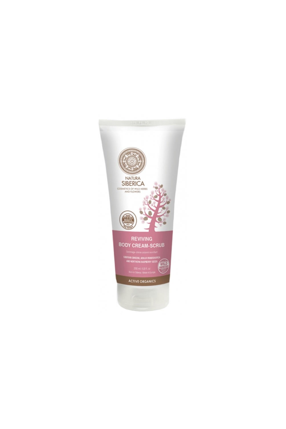 Natura Siberica Reviving Body Cream Scrub 200ml