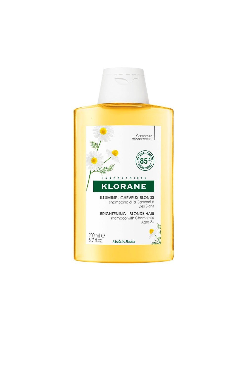 Klorane A La Camomile Blonde Reflex Illuminating Shampoo 200ml