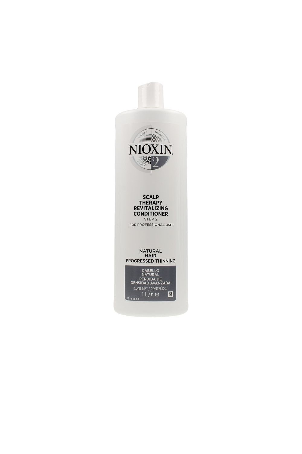 Nioxin System 2 Conditioner Scalp Revitaliser Fine Hair 1000ml