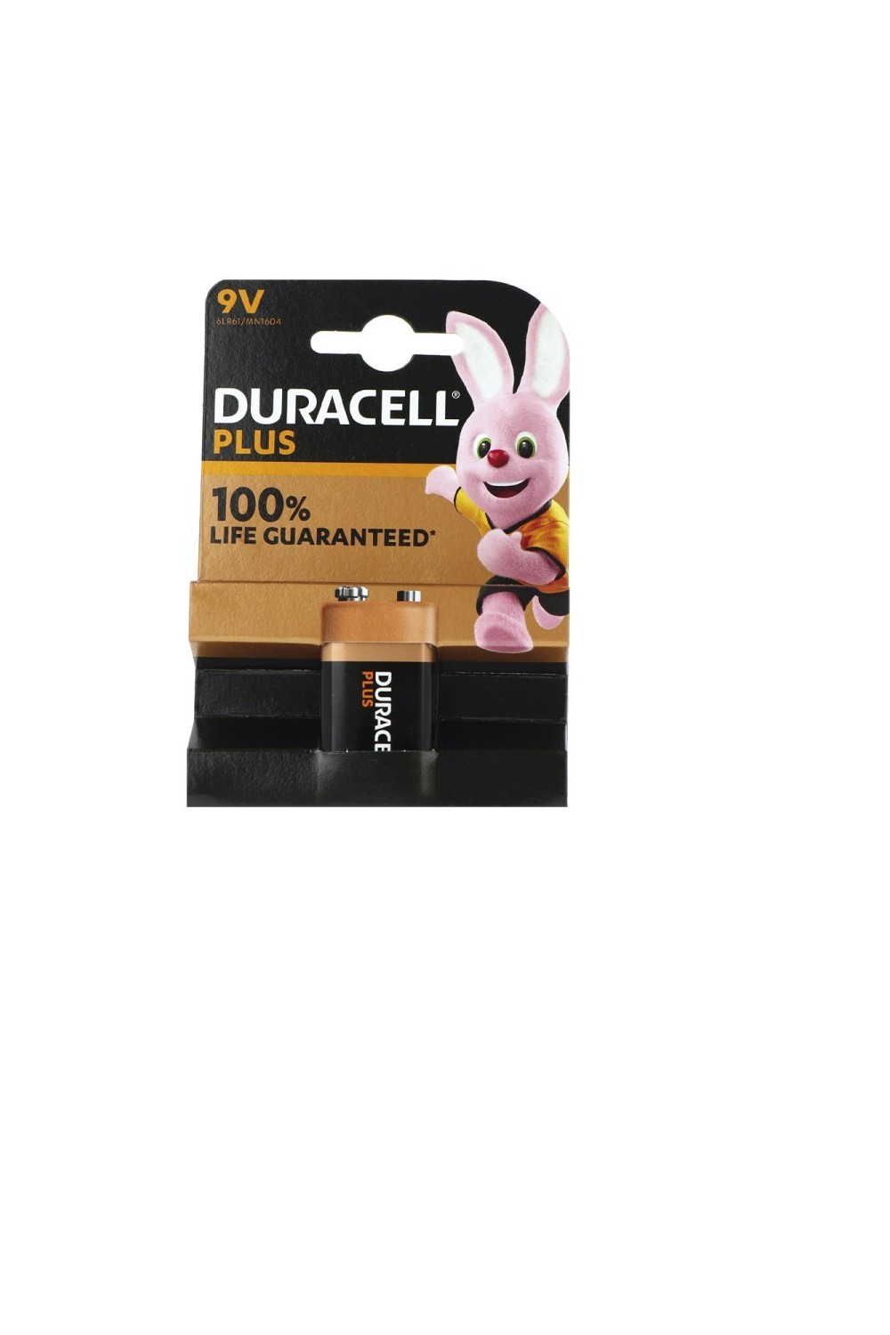 Duracell Plus Power 9v 6lr61-Mn1604 Pila X 1 U