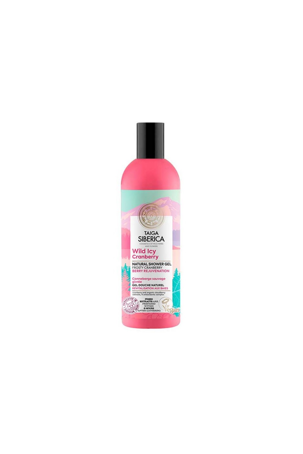 Natura Siberica Natural Shower Gel Berry Rejuvenation 270ml