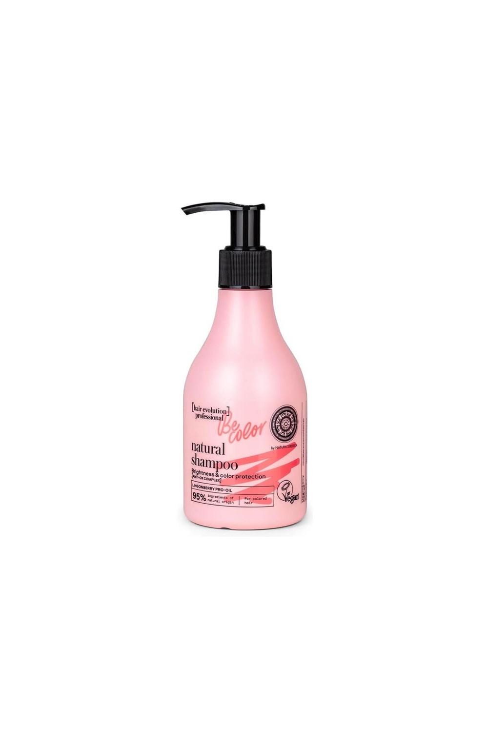 Natura Siberica Natural Shampoo Be Color Brightness And Color Protection 245ml