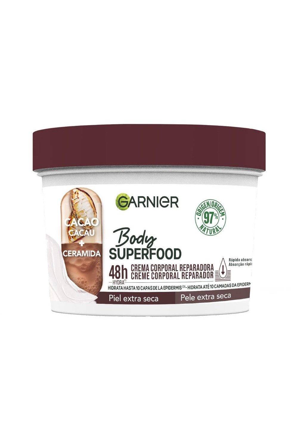 Garnier Body Superfood Cocoa Repair Body Cream 380ml