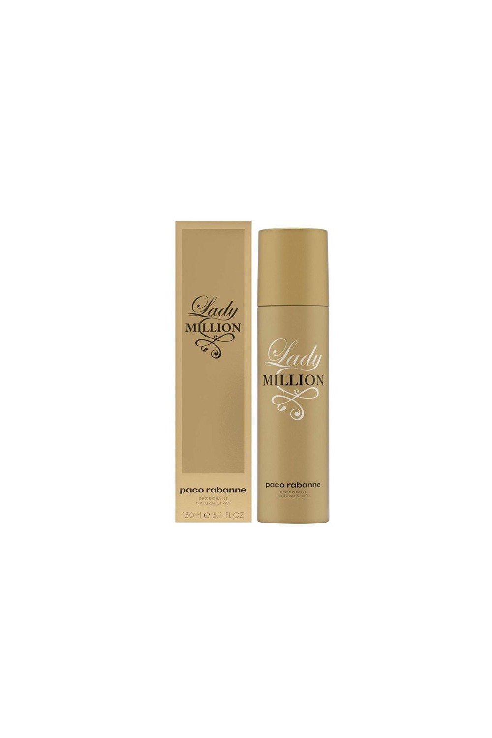 Paco Rabanne Lady Million Deodorant Spray 150ml