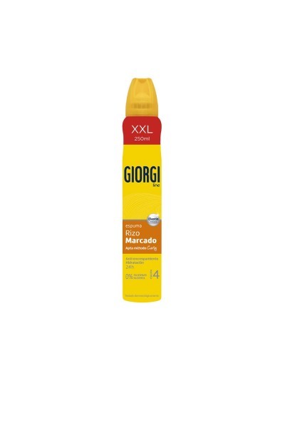 Giorgi Line Rizos Marcados Espuma Fijadora Método Curly N4 250ml