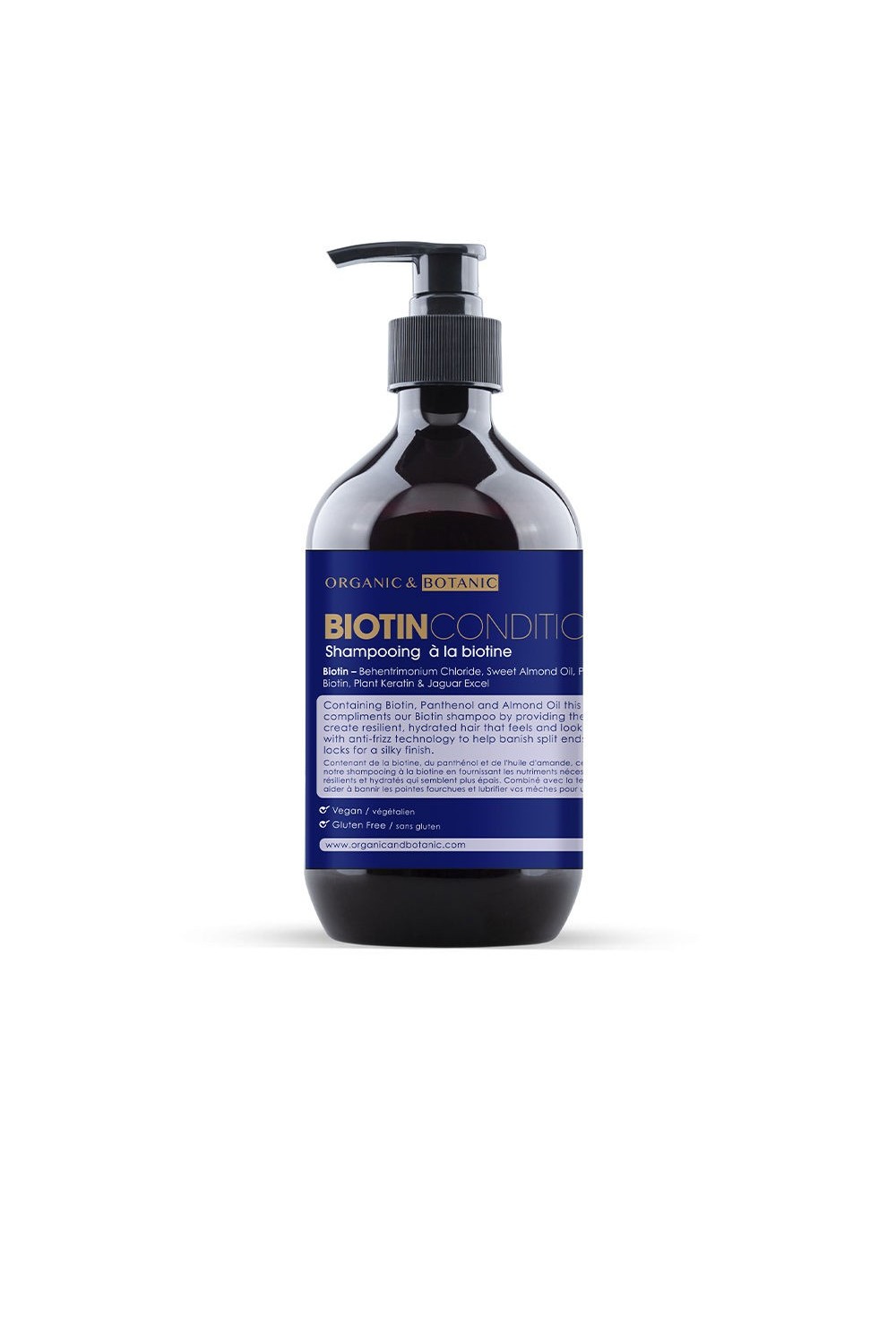 ORGANIC & BOTANIC - Organic and BotanicOb Biotin Conditioner 500ml