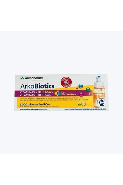 ARKOPHARMA - Arkobiotics Vitamins and Defenses Children 7 Doses
