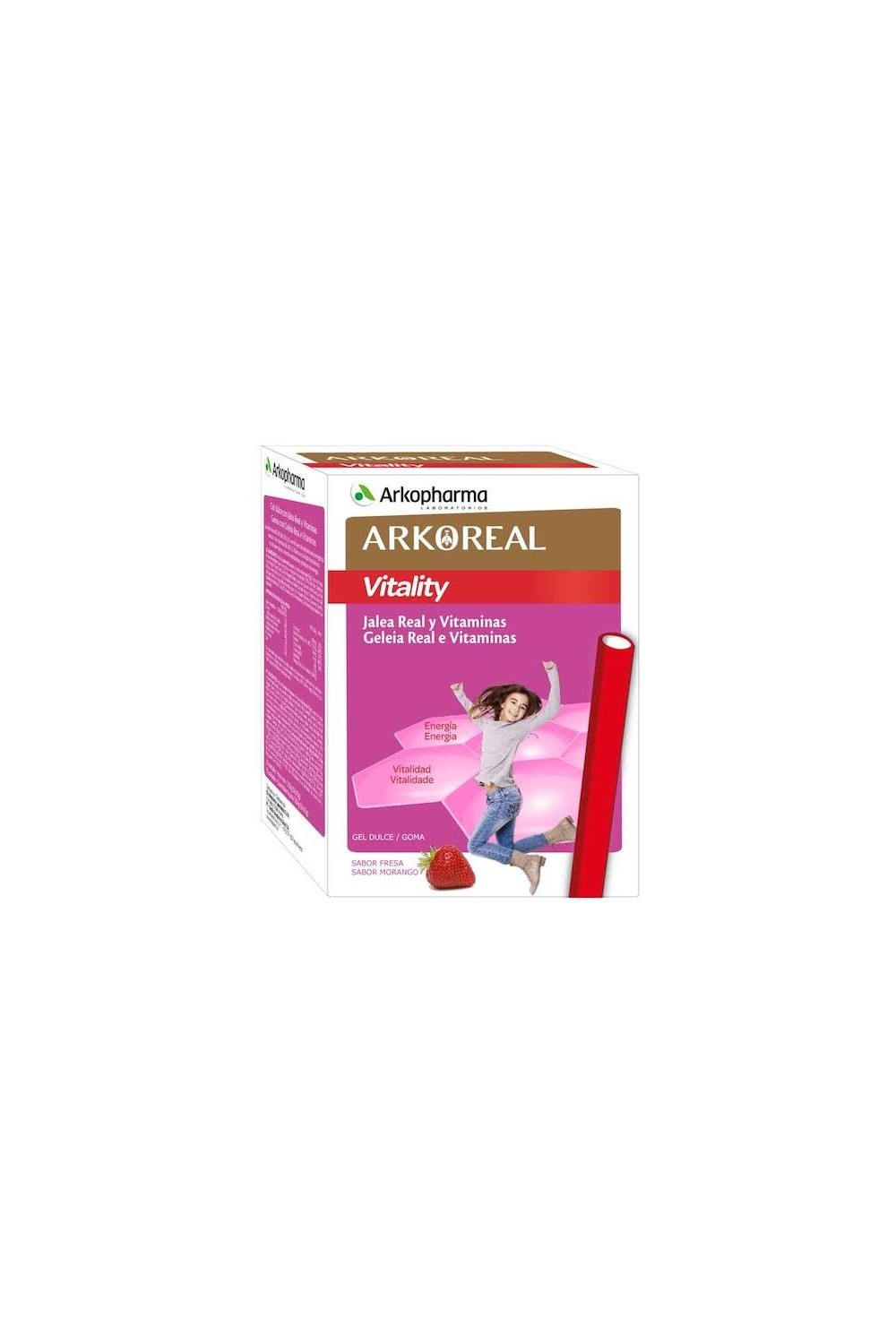 ARKOPHARMA - Arkoreal Vitality Jelly + Vitamins 50 Sticks
