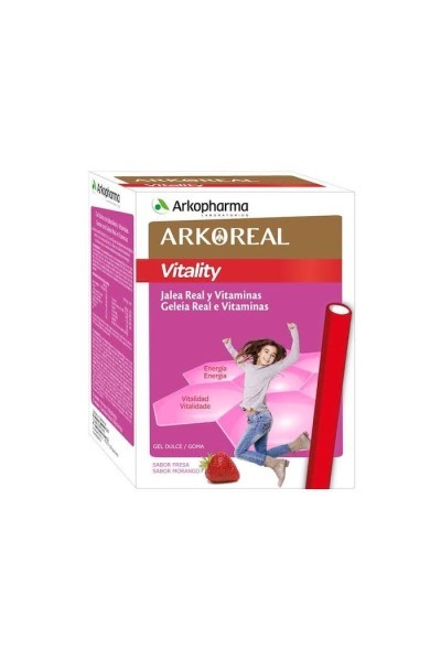 ARKOPHARMA - Arkoreal Vitality Jelly + Vitamins 50 Sticks