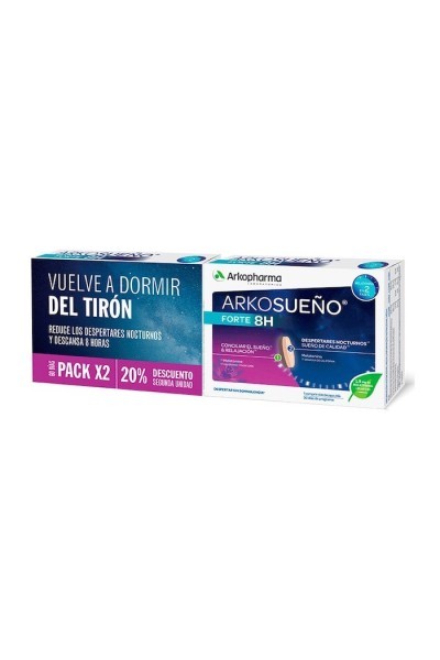 ARKOPHARMA - Arkorelax Sleep Cronoliberac 30 Tablets 2 Units