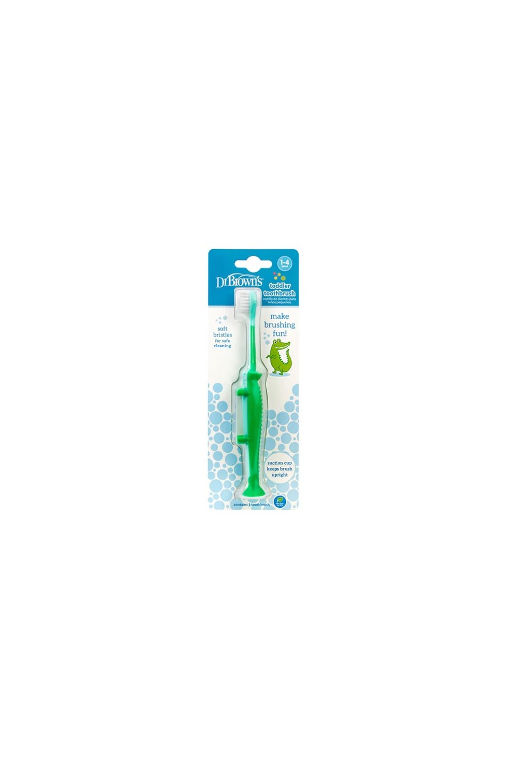 Dr. Brown's Toothbrush 1-4 Years Crocodile